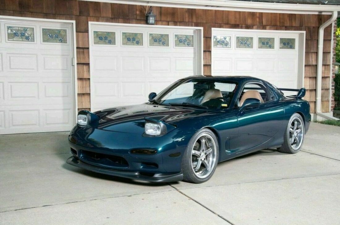 1994 Mazda RX-7 FD Twin Turbo 13B Rotary Coupe Montego blue RWD Manual 1994 Mazda RX-7