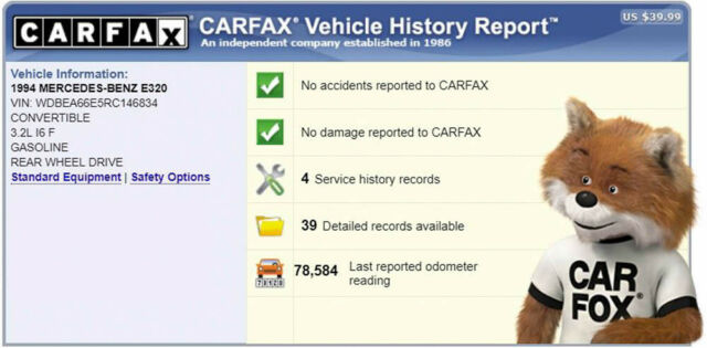 1994 Mercedes-Benz E-Class Convertible Low 78K mi Florida Serviced CARFAX! - photo 11