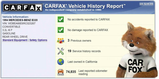 1994 Mercedes-Benz E-Class E320 Low 74K mi Convertible Serviced Southern CARFAX! - photo 12