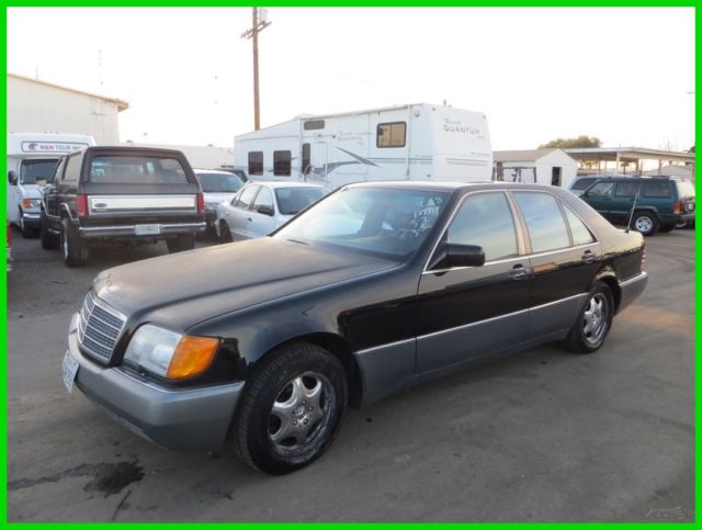 1994 Mercedes-Benz S320 Used 3.2L I6 24V Automatic Sedan NO RESERVE 1994 Mercedes-Benz S-Class S320 (STD is Estimated)