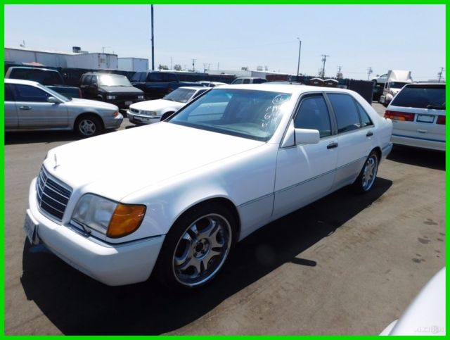 1994 Mercedes-Benz S420 Used 4.2L V8 32V Automatic Sedan 1994 Mercedes-Benz S-Class S420 (STD is Estimated)