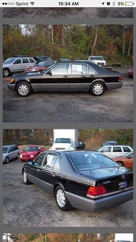 1994 Mercedes-Benz S-Class Base Sedan 4-Door - photo 3