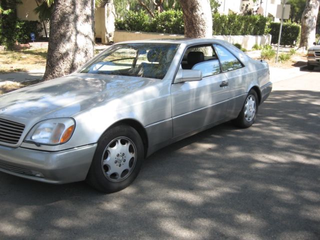 1994 Mercedes-Benz S600 V12 Coupe 44500 Original miles California 1994 Mercedes-Benz S-Class Base Coupe 2-Door