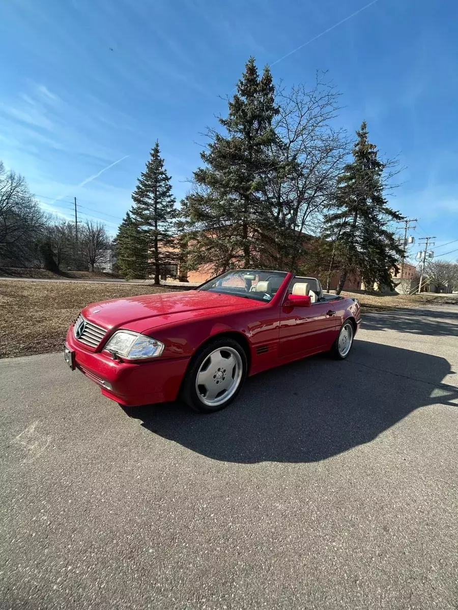 1994 Mercedes-Benz SL-Class Convertible Red 500 1994 Mercedes-Benz SL-Class 500