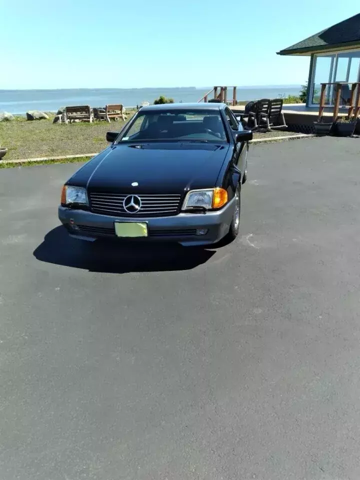 1994 Mercedes-Benz SL500 Convertible Black 500 1994 Mercedes-Benz 500-Series 500