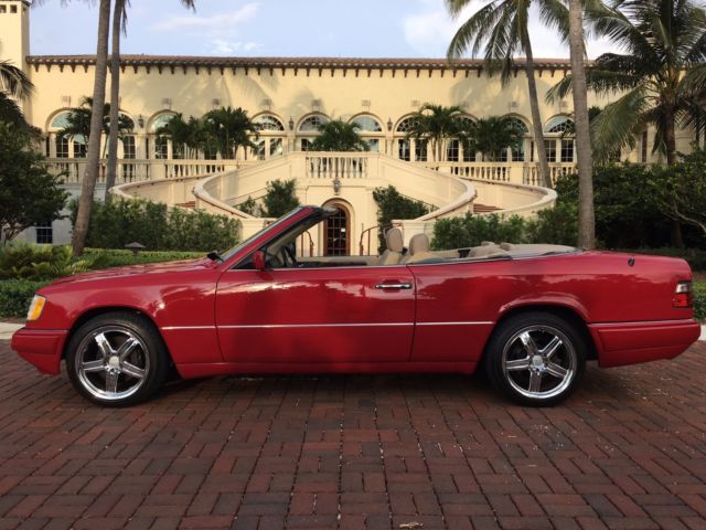 1994 MERCEDES E320 CONVERTIBLE * NO RESERVE * LOW MILES W124 300E CLK 1994 Mercedes-Benz E-Class Cabriolet