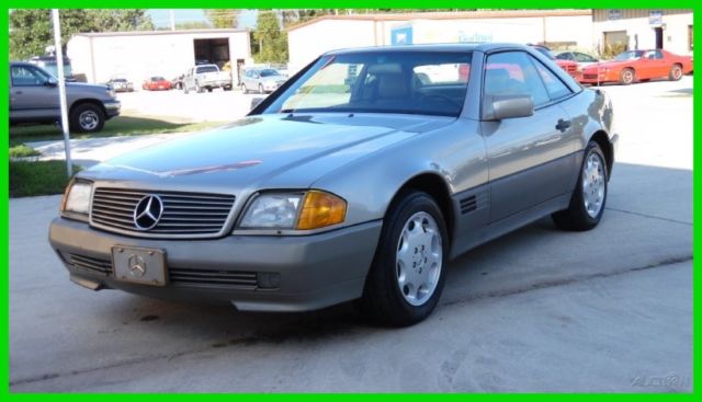 1994 MERCEDES SL320 CONVERTIBLE,3 OWNR,AT,AC,HARD TOP INCL,NO RUST,LAST BID WINS 1994 Mercedes-Benz SL-Class SL 320 $99 NO RESERVE