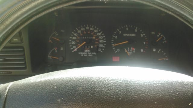 1994 mercury capri xr2 G80 black leather interior - photo 6