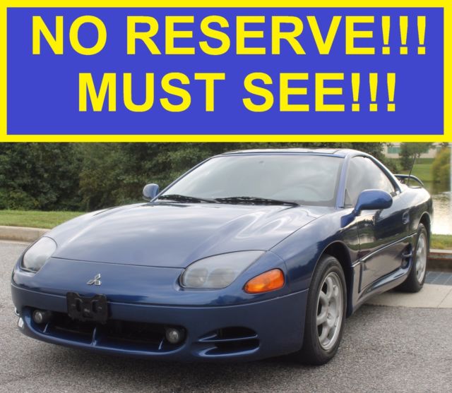 1994 MITSUBISHI 3000 GT SL NO RESERVE!!! MUST SEE!!! CLEAN CARFAX!!! VR4 ECLIPSE 1994 Mitsubishi 3000GT SL