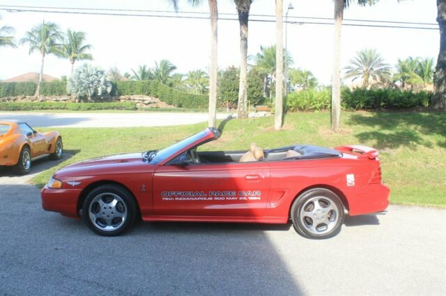 1994 Ford Mustang Cobra Pace CAR Convertible Low Miles Clean CARFAX - photo 2