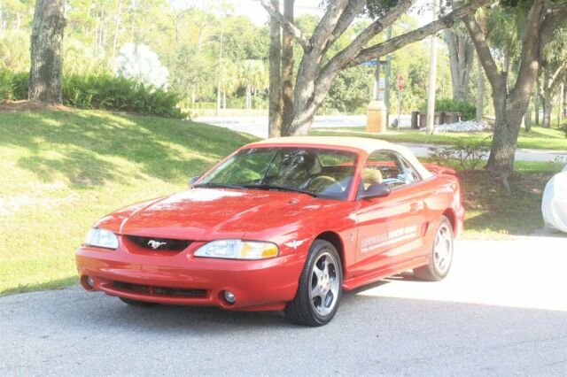 1994 Ford Mustang Cobra Pace CAR Convertible Low Miles Clean CARFAX - photo 5