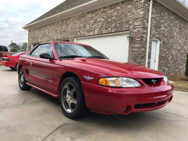 1994 Ford Mustang Cobra Pace Car - Convertible all Leather - photo 3