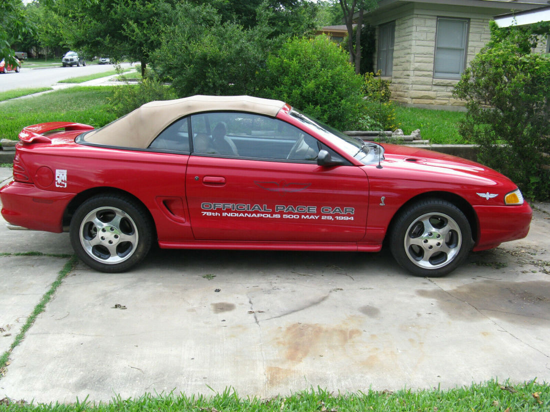 1994 MUSTANG COBRA PACE CAR OUTSTANDING ONLY 51K MILES! 1994 Ford Mustang