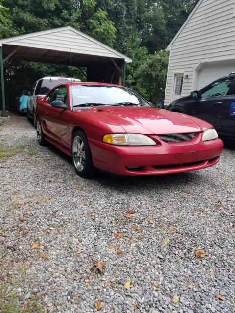 1994 Ford Mustang lazer red - photo 2