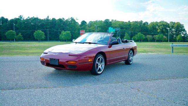 1994 NISSAN 240SX / LOW MILES / NEW PAINT, WHEELS, TOP, TRANSMISSION & MORE 1994 Nissan 240SX CONVERTIBLE / OVER $8K INVESTED