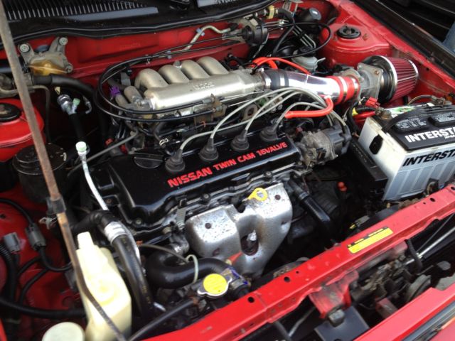 1994 Nissan Sentra Red/Black - photo 6
