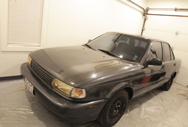 1994 Nissan Sentra Sunny Tsuru 94 B13 5 speed Manual Custom Carbon Hood NO RUST 1994 Nissan Sentra Limited edition