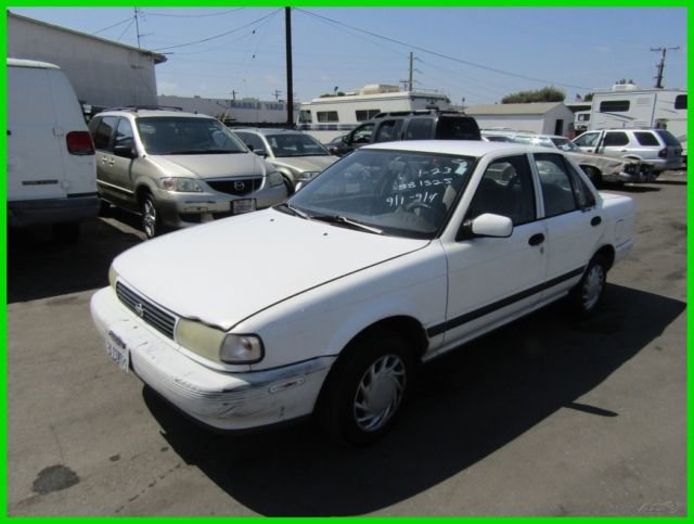 1994 Nissan Sentra Used 1.6L I4 16V Automatic Sedan NO RESERVE 1994 Nissan Sentra E