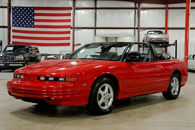 1994 Oldsmobile Cutlass Supreme 493 Miles Bright Red Convertible 3.4L V6 Automa 1994 Oldsmobile Cutlass --