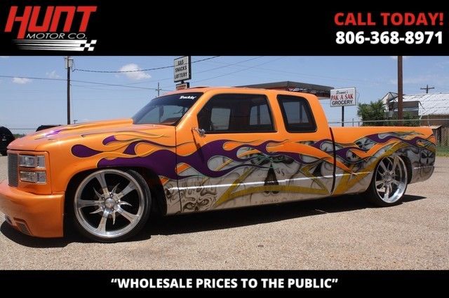 1994 Orange! C1500 Show truck 24'rims air ride Chevrolet gmc custom paint 1994 Chevrolet Silverado 1500