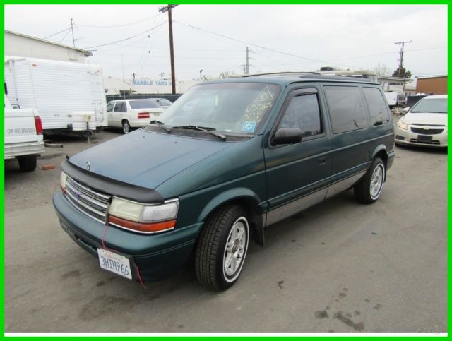 1994 Plymouth Voyager Used 3L V6 12V Automatic Minivan/Van NO RESERVE 1994 Plymouth Voyager