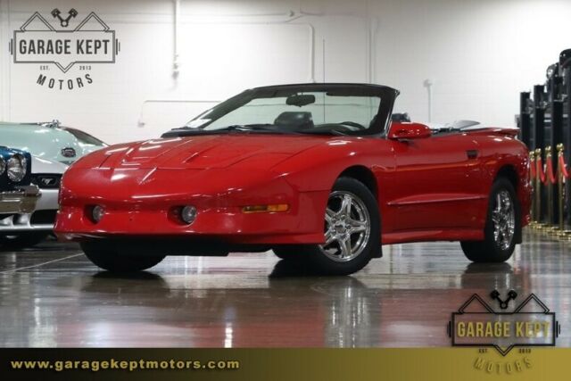 1994 Pontiac Firebird Trans Am Convertible Bright Red Convertible 5.7L V8 49124 1994 Pontiac Firebird Trans Am Convertible