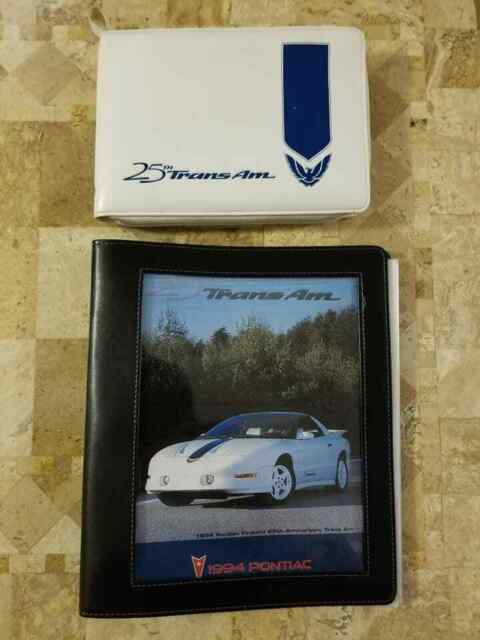 1994 Pontiac Firebird Trans Am GT 25th Anniversary - photo 8