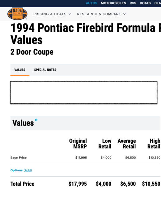 1994 Pontiac Firebird Formula - photo 13