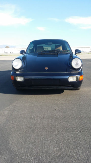 1994 PORSCHE 911 CARRERA 2 964 TIPTRONIC SUNROOF COUPE Blue / Tan 1994 Porsche 911 Carrera 2 Coupe 2-Door