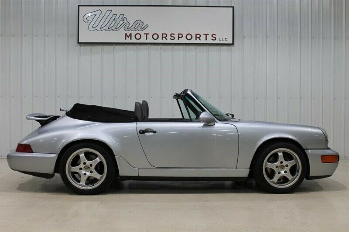 1994 Porsche 911 Carrera 2 Cabriolet 85958 Miles Silver 3.6L H6 247hp 228ft. lb 1994 Porsche 911 Carrera 2 Cabriolet