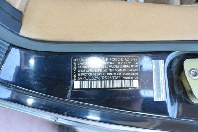 1994 Porsche 911 CONVERTIBLE - photo 5