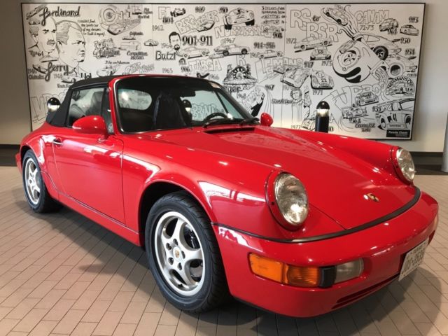 1994 Porsche 911 Carrera 25468 Miles 2D Cabriolet 3.6L H6 5-Speed Manual 1994 Porsche 911 Carrera