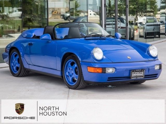1994 Porsche 911 Speedster Speedster 25583 Miles Maritime Blue 5-Speed Manual 1994 Porsche 911 Speedster Speedster