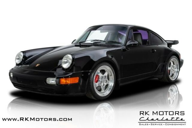 1994 Porsche 911 Turbo 3.6 Black Coupe 3.6L Turbo 5 Speed Manual 1994 Porsche 911 Turbo 3.6