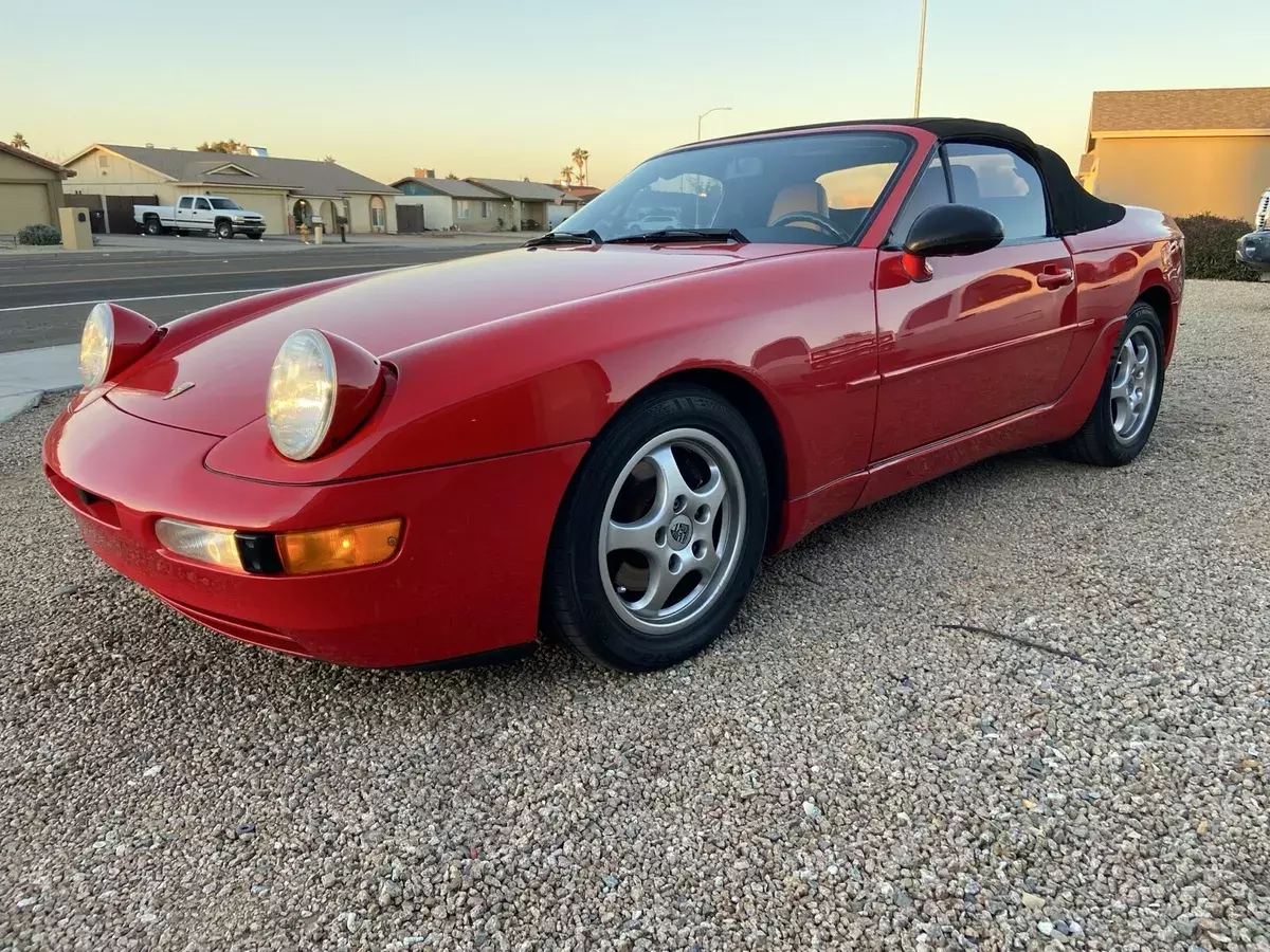 1994 Porsche 968 Convertible Red 1994 Porsche 968