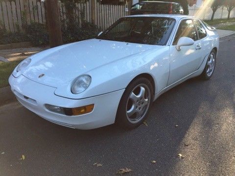 1994 Porsche 968 White on black 6 speed manual 1994 Porsche 968 COUPE