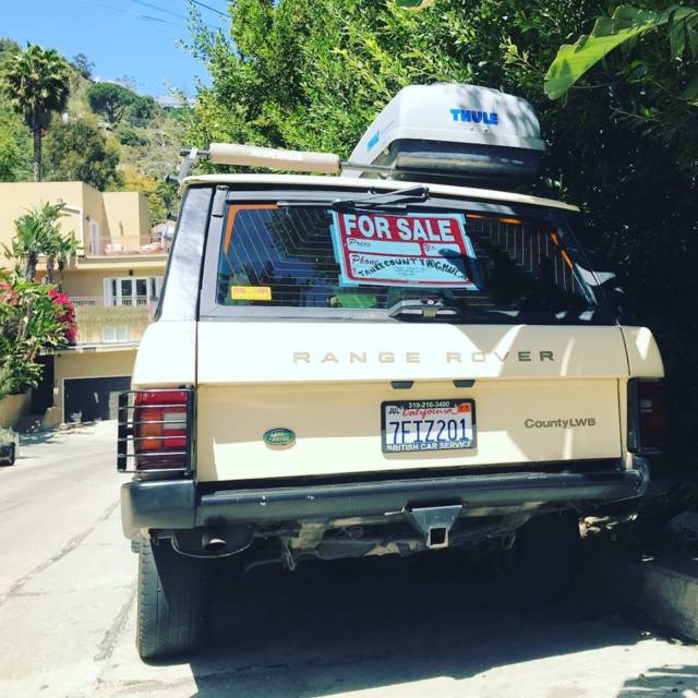 1994 Range Rover County LWB in Cornish Cream 1994 Land Rover Range Rover County LWB