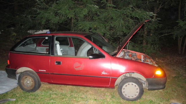 1994 Solectria Force EV Geo Metro ( Chevy Chassis ) ELECTRIC CAR VEHICLE EV 1994 Solectria G80