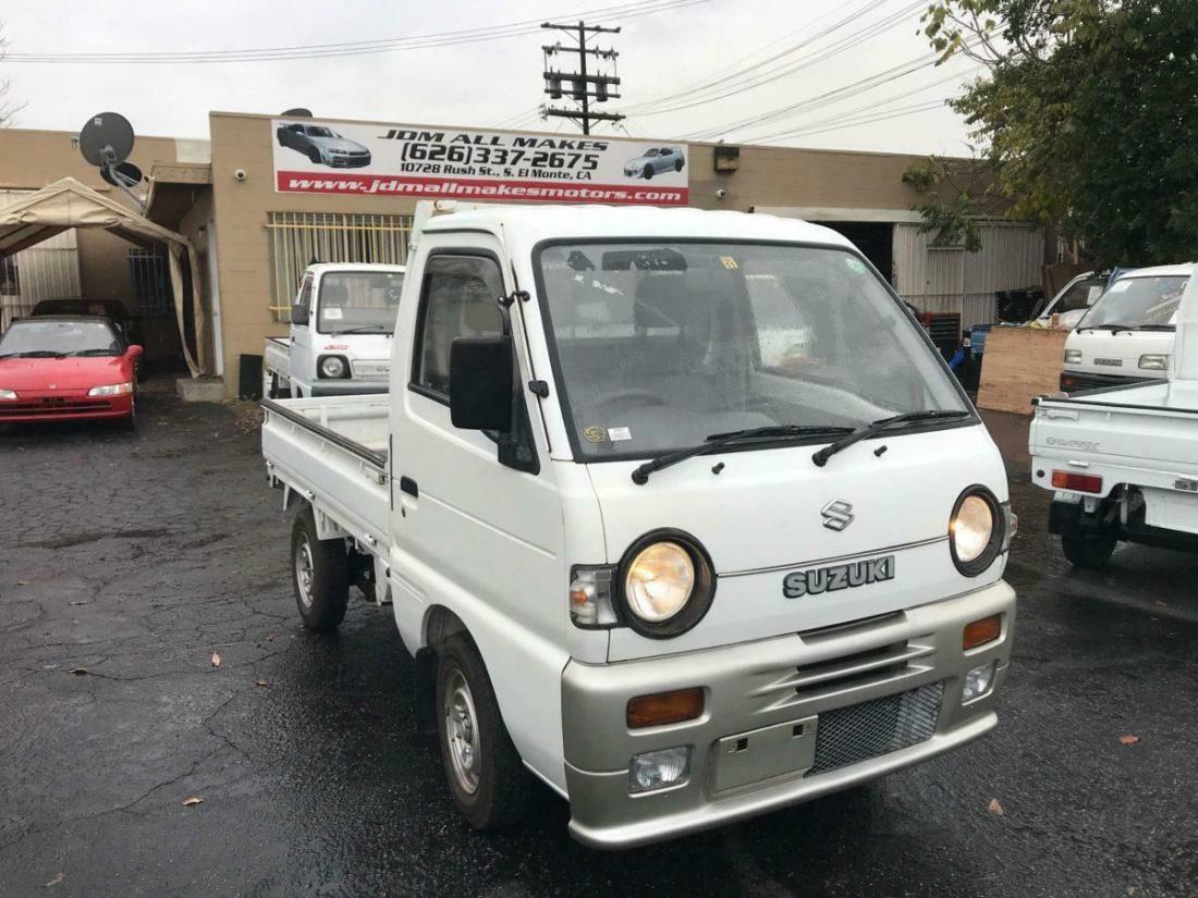1994 SUZUKI CARRY KEI TRUCK 5MT REAR WHEEL DRIVE RWD 660CC AC EQUIPPED DROP BED 1994 Suzuki Carry