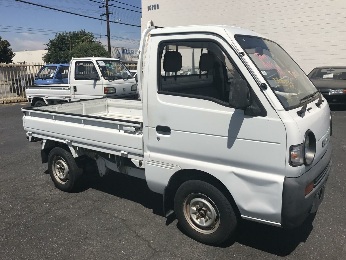 1994 SUZUKI CARRY KEI TRUCK AXLES LOCK A/C EQUIPPED 2HI-4HI-4LOW 4MT 660CC 1994 Suzuki Carry