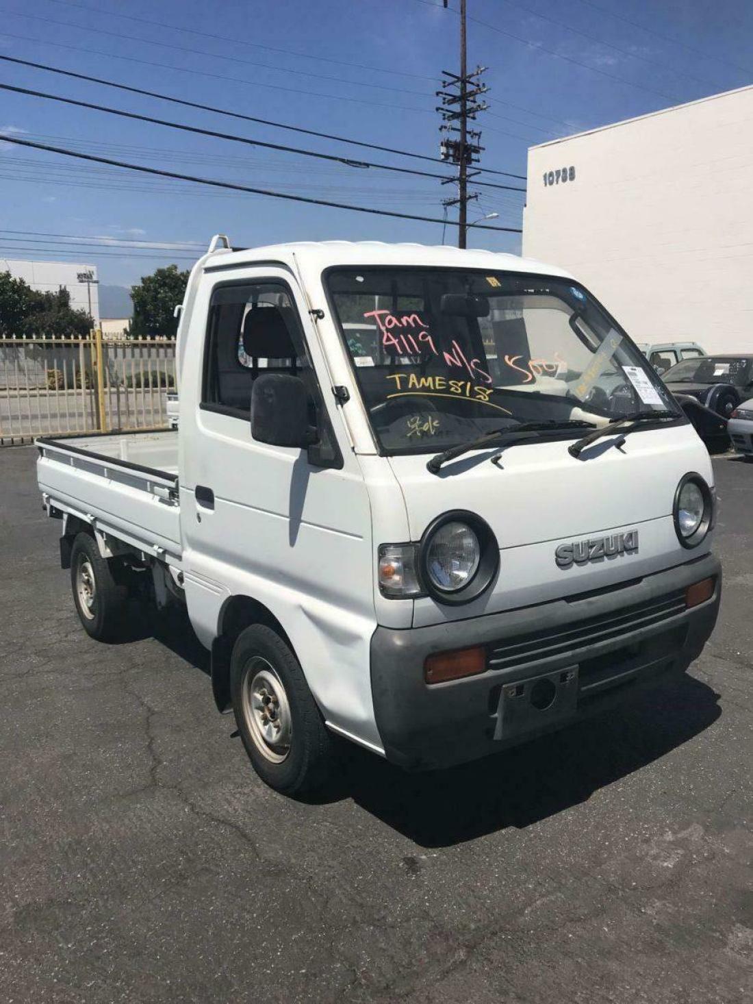 1994 Suzuki Carry Kei Truck Axles Lock A/C Equipped 2Hi-4Hi-4Low MT 43K mi 1994 Suzuki Carry 4X4