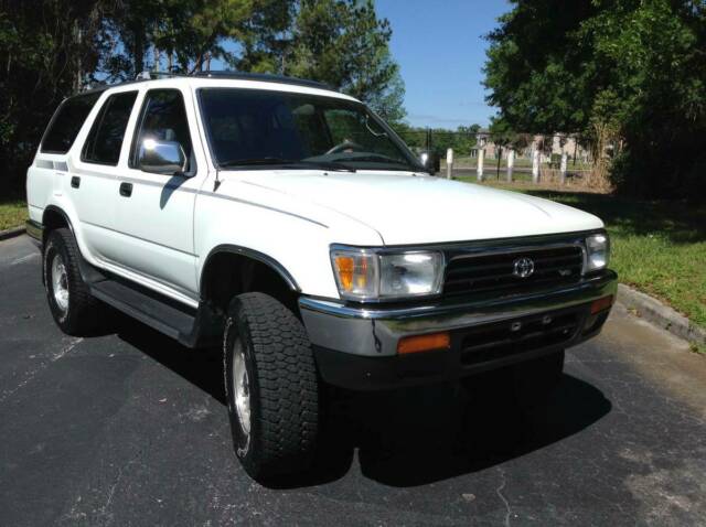 1994 TOYOTA 4RUNNER 4WD AUTO V6 ONE OWNER 130000 MILES 1994 Toyota 4Runner SR5 3.0 V6 ONE OWNER FL TRUCK