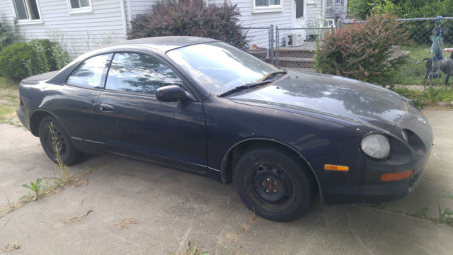 1994 Toyota Celica, Black, 169,244mi, Needs New Battery to Start, Run & Drives 1994 Toyota Celica