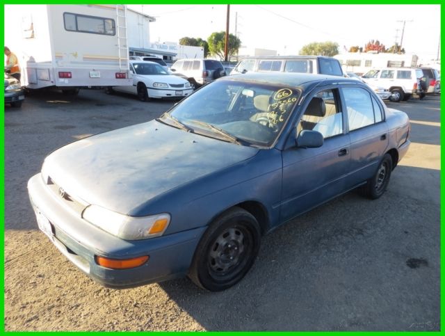 1994 Toyota Corolla Standard Used 1.6L I4 16V Automatic Sedan NO RESERVE 1994 Toyota Corolla Standard