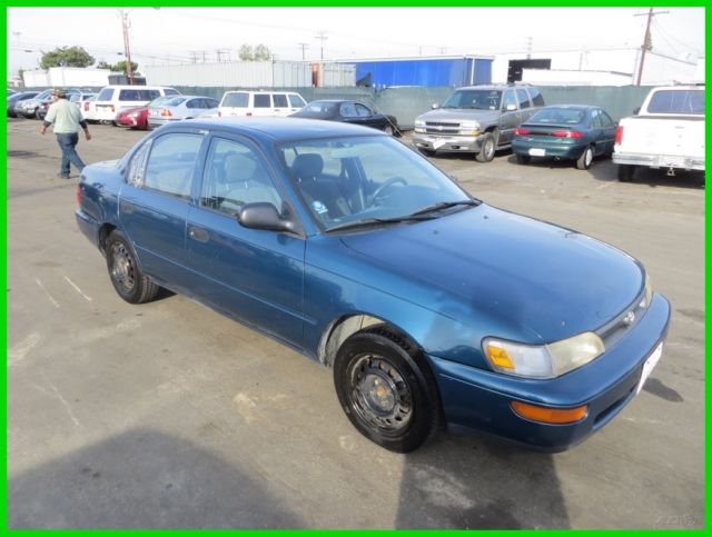 1994 Toyota Corolla Standard Used 1.6L I4 16V Manual Sedan NO RESERVE 1994 Toyota Corolla Standard