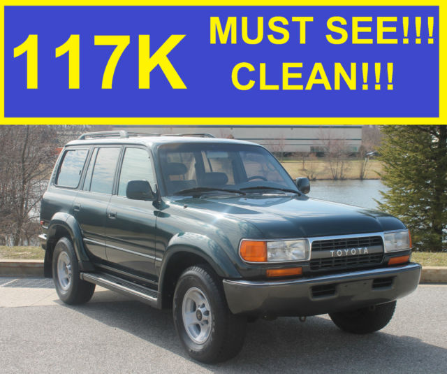 1994 TOYOTA LAND CRUISER 4.5L!! SUPER CLEAN!! MUST SEE!!! TOYOTA 4RUNNER LX430 1994 Toyota Land Cruiser Base Sport Utility 4-Door
