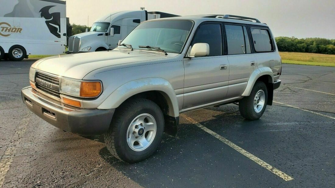 1994 Toyota Land Cruiser SUV Brown 4WD Automatic DJ81 1994 Toyota Land Cruiser Fzj80