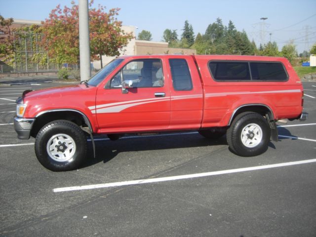1994 Toyota Pickup 4x4 SR5 One Owner Nice West Coast Vehicle 1994 Toyota Tacoma Pickup 4x4 SR5