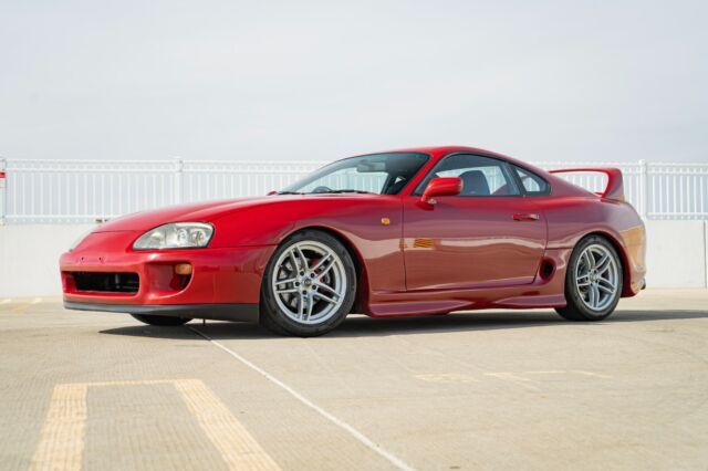 1994 TOYOTA SUPRA 2JZ MKIV RHD JDM FEDERALLY LEGAL US TITLE RED/BLACK AUTO NA 1994 Toyota Supra 2JZ MKIV 75K MILES