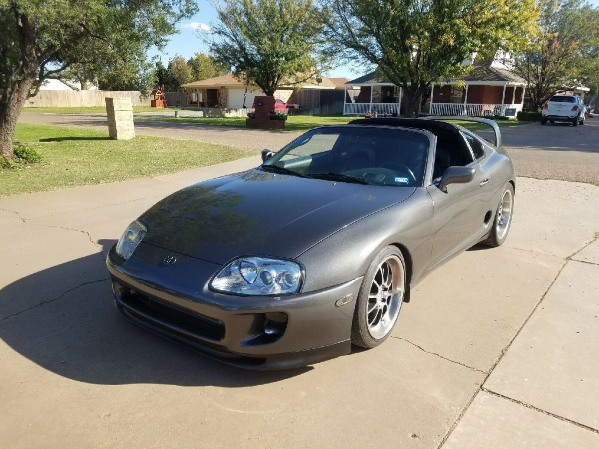 1994 Toyota Supra Hatchback Grey RWD Manual SPORT ROOF 1994 Toyota Supra SPORT ROOF
